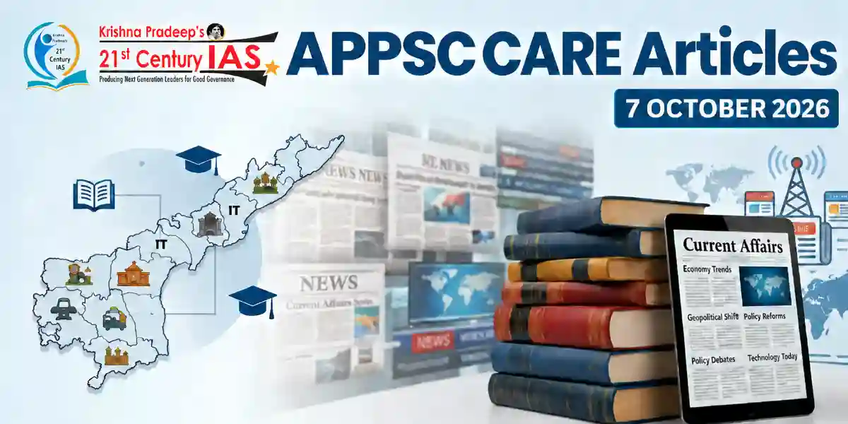 APPSC Current Affairs 7 October 2026 featuring INS Surya at Visakhapatnam, SME Growth Fund and climate pollutants